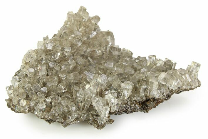 Glassy Hexagonal Calcite Crystal Cluster - China #351375